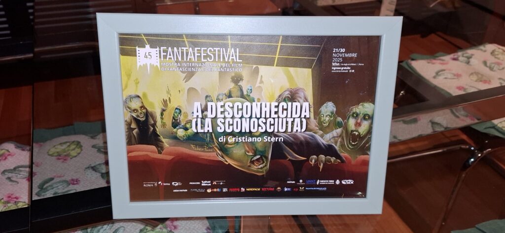 Production image from A Desconhecida: An Independent Italian–Brazilian Odyssey in the Audiovisual Market