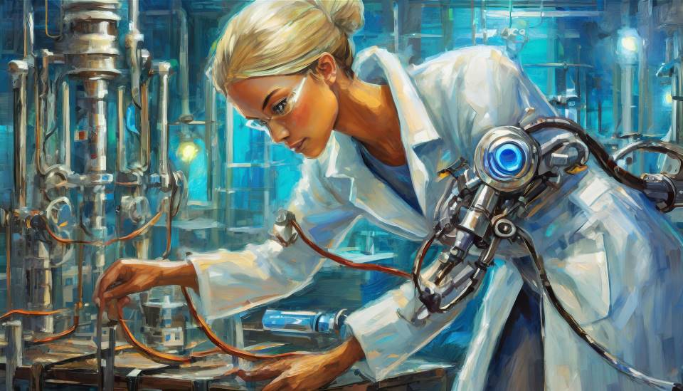Elisa Wurde no Lab